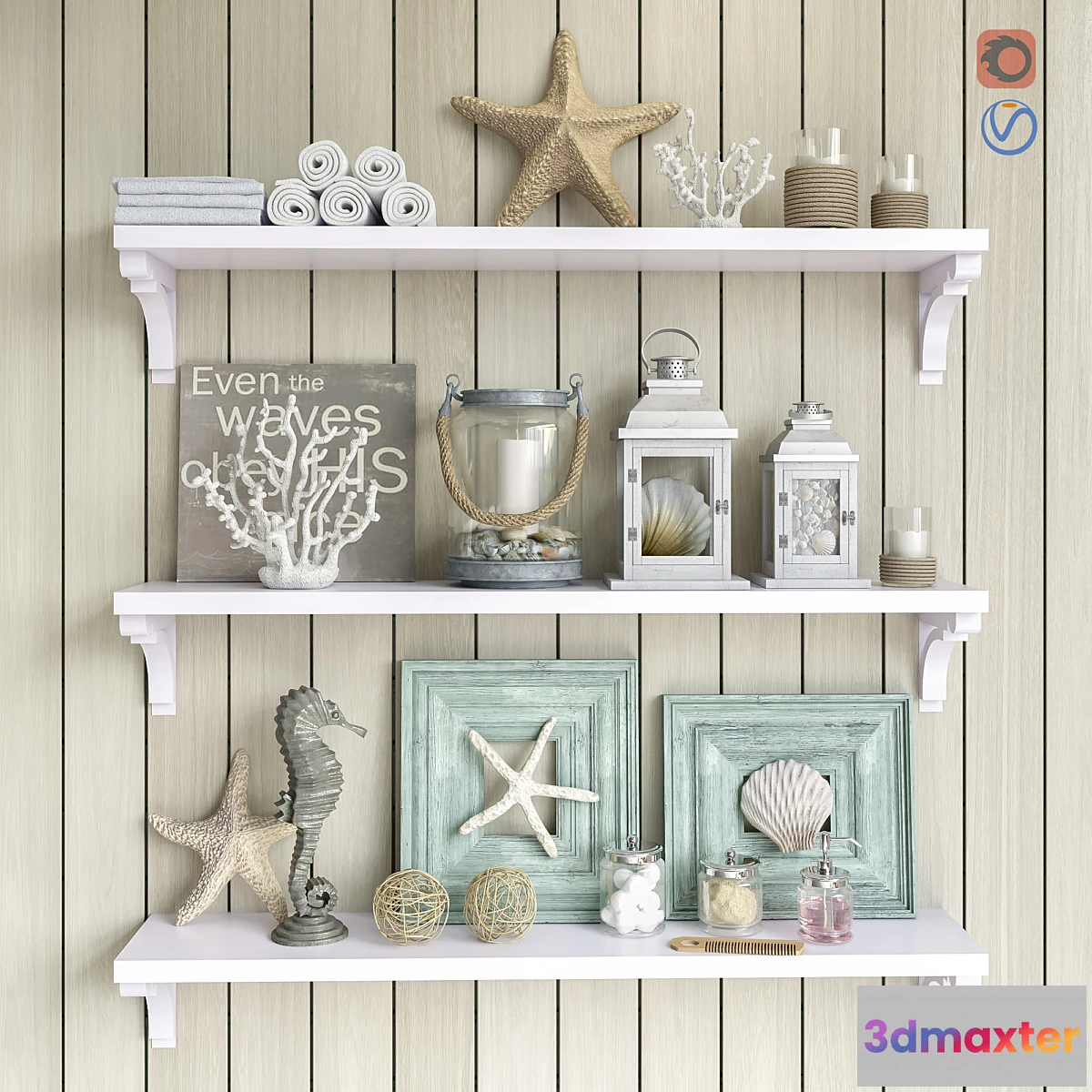 580202 - Decorative set for bathroom set 2