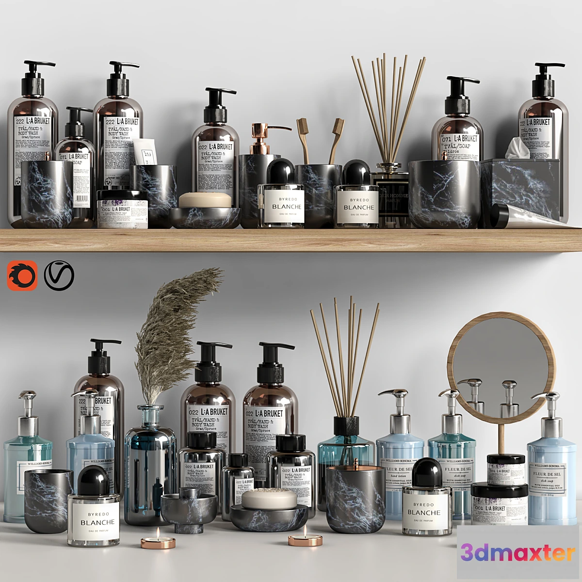 590486 - Decor Set for Bathroom 06