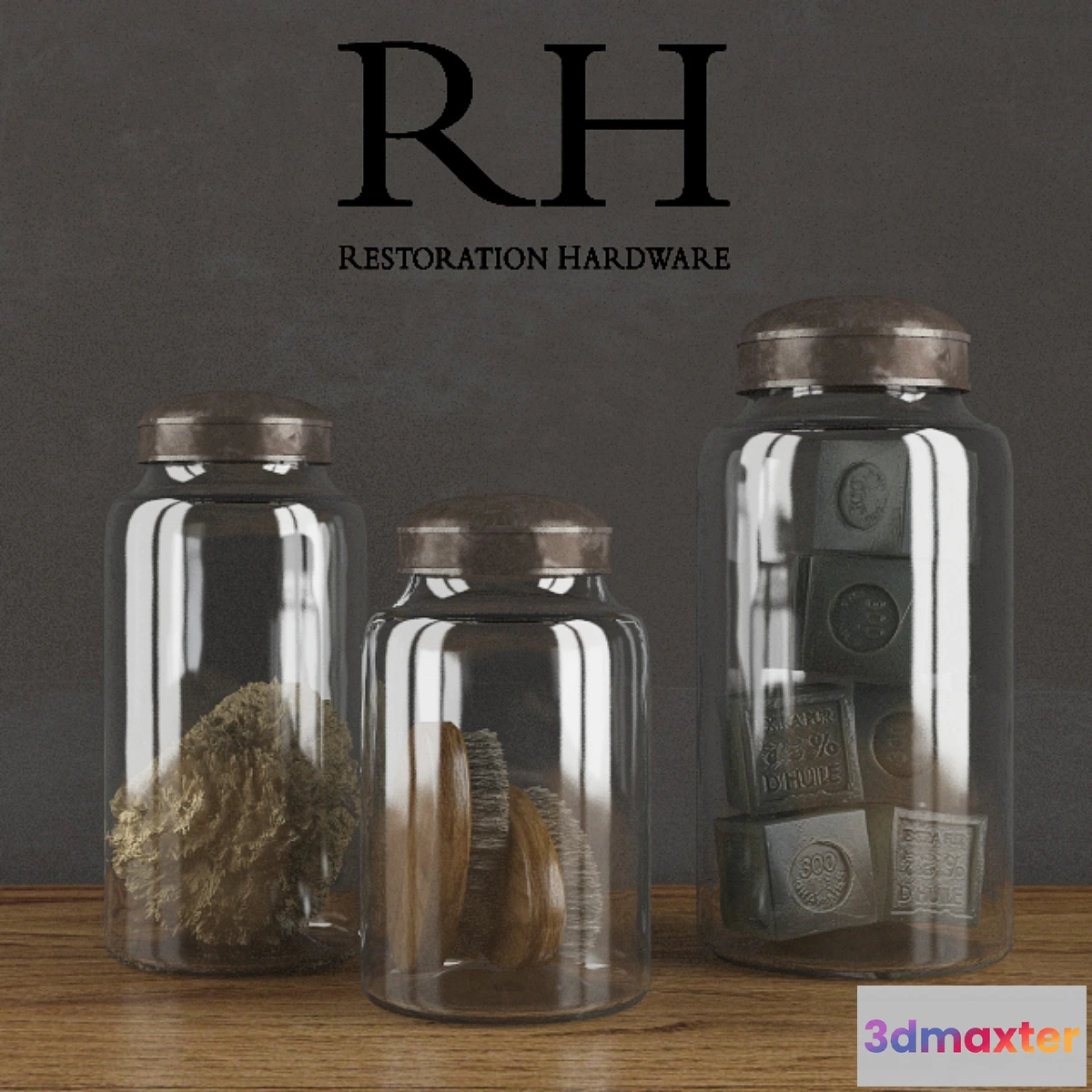 625989 - Pharmacy Zinc & Glass _ Restoration Hardware