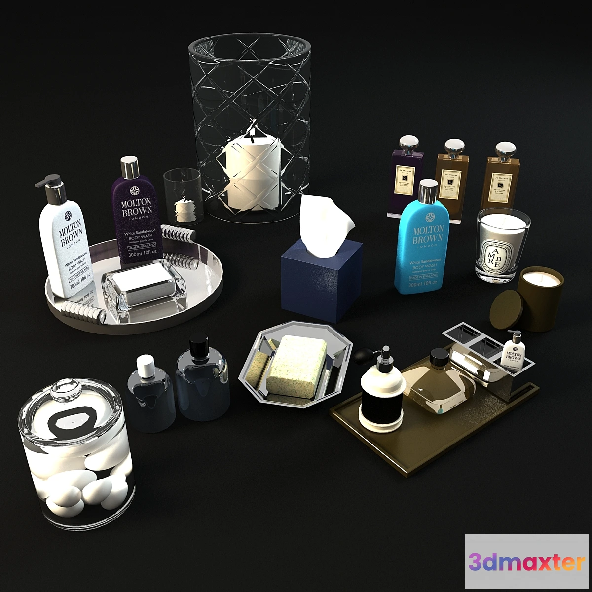 630557 - Decorative set for bathroom