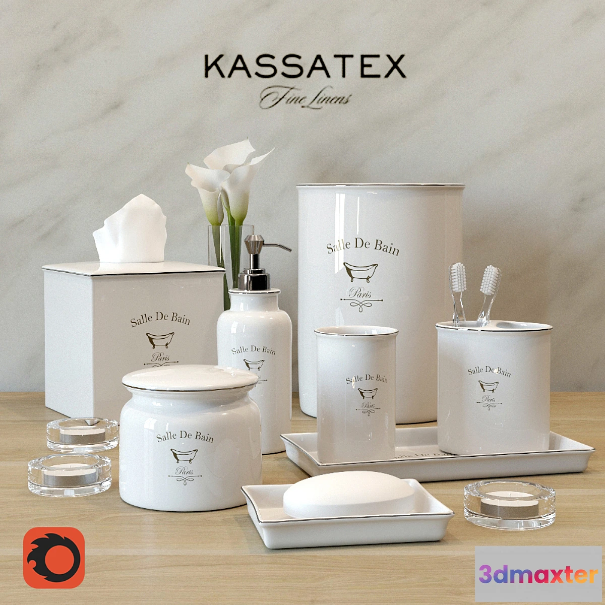 635247 - Set for bathroom Kassatex - No.2