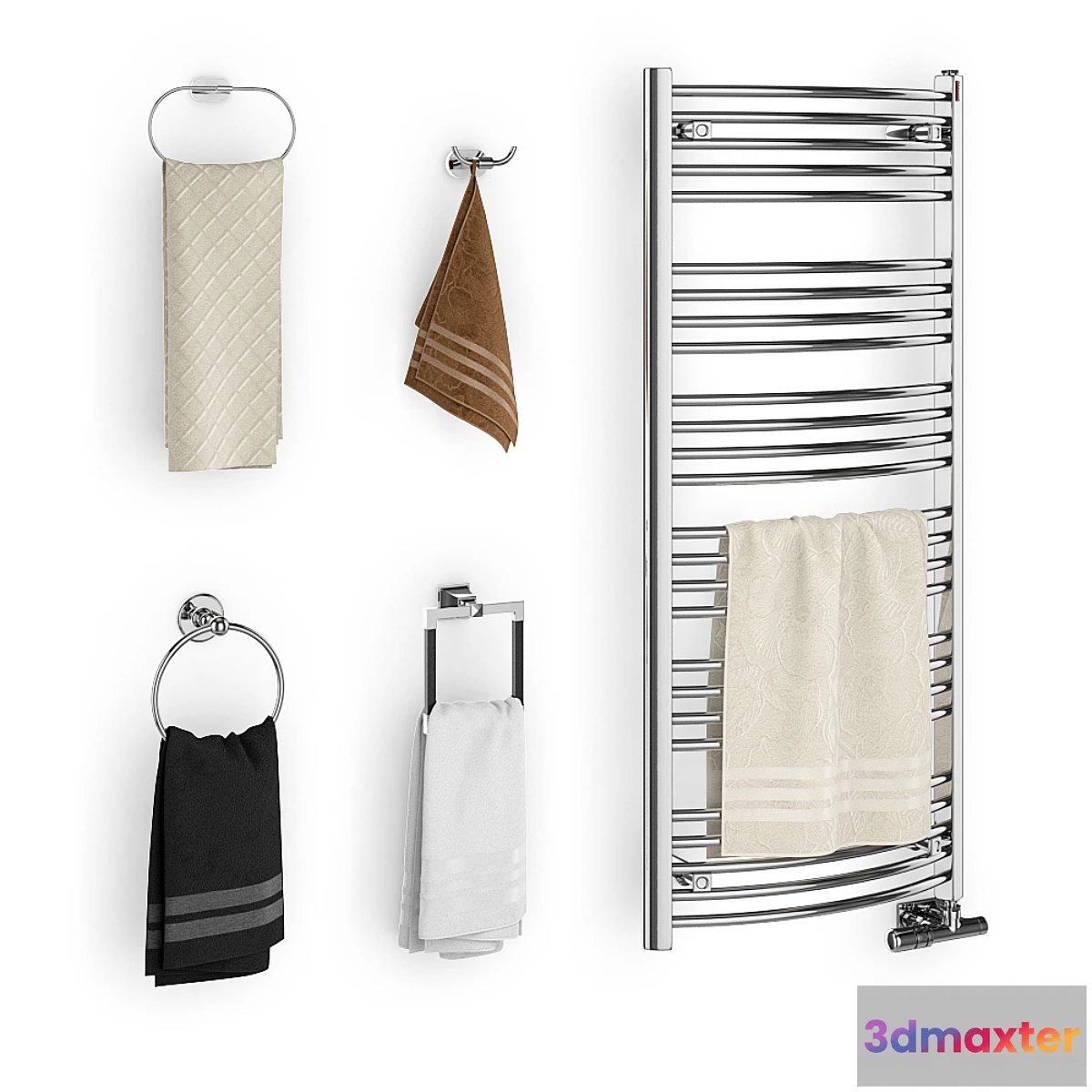 653533 - Set of towels for bathroom set 02