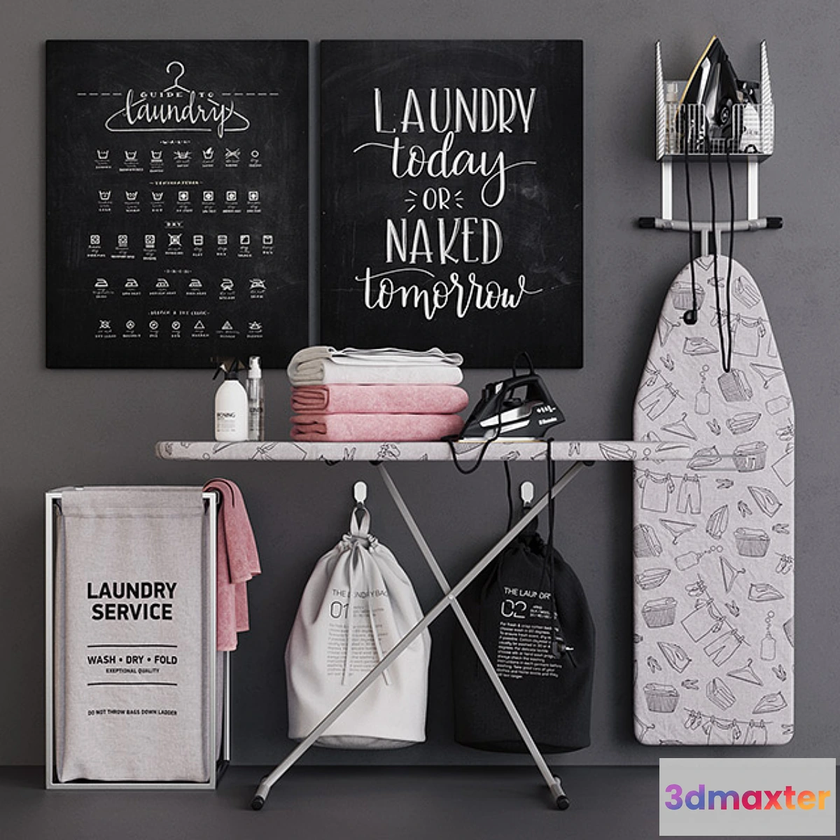 661517 - Ironing Board Set