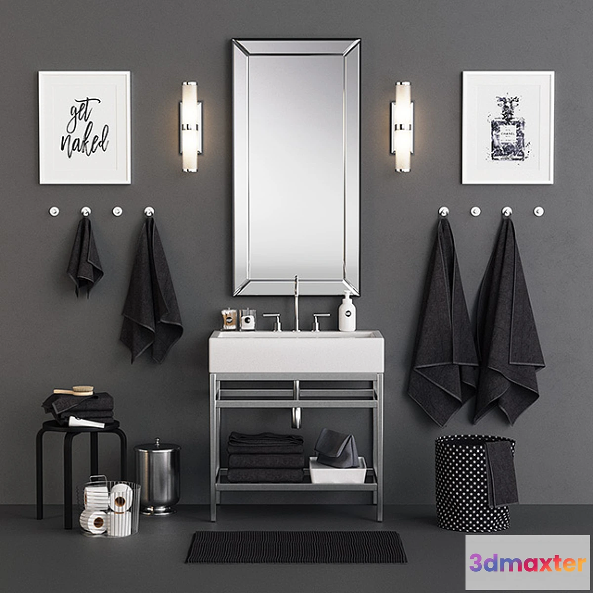 661795 - Mason Bathroom Set
