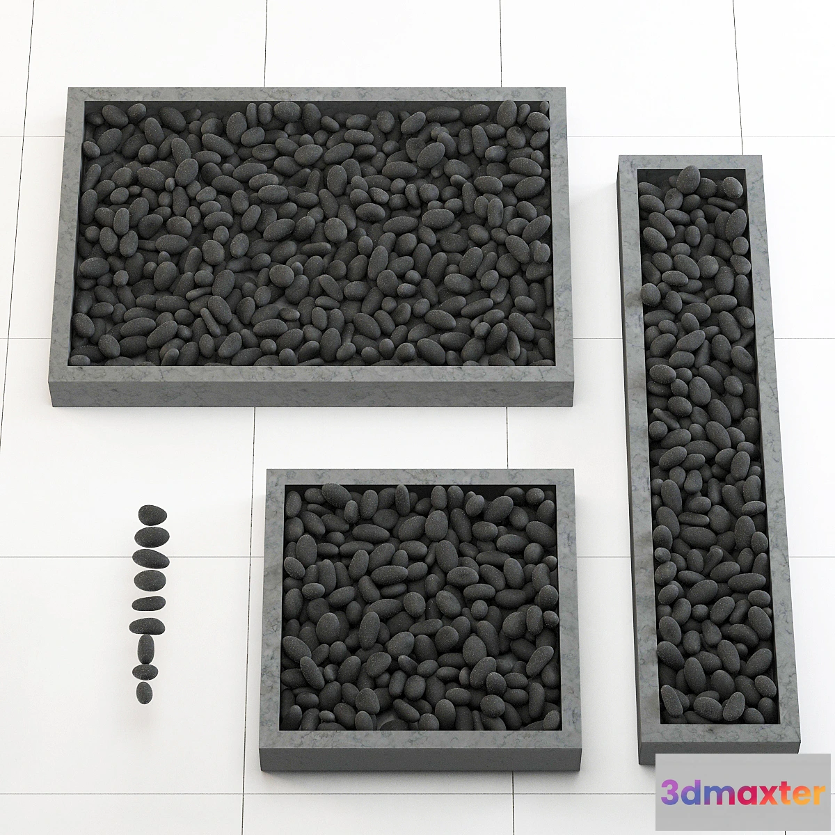 674863 - Pebble pedestal