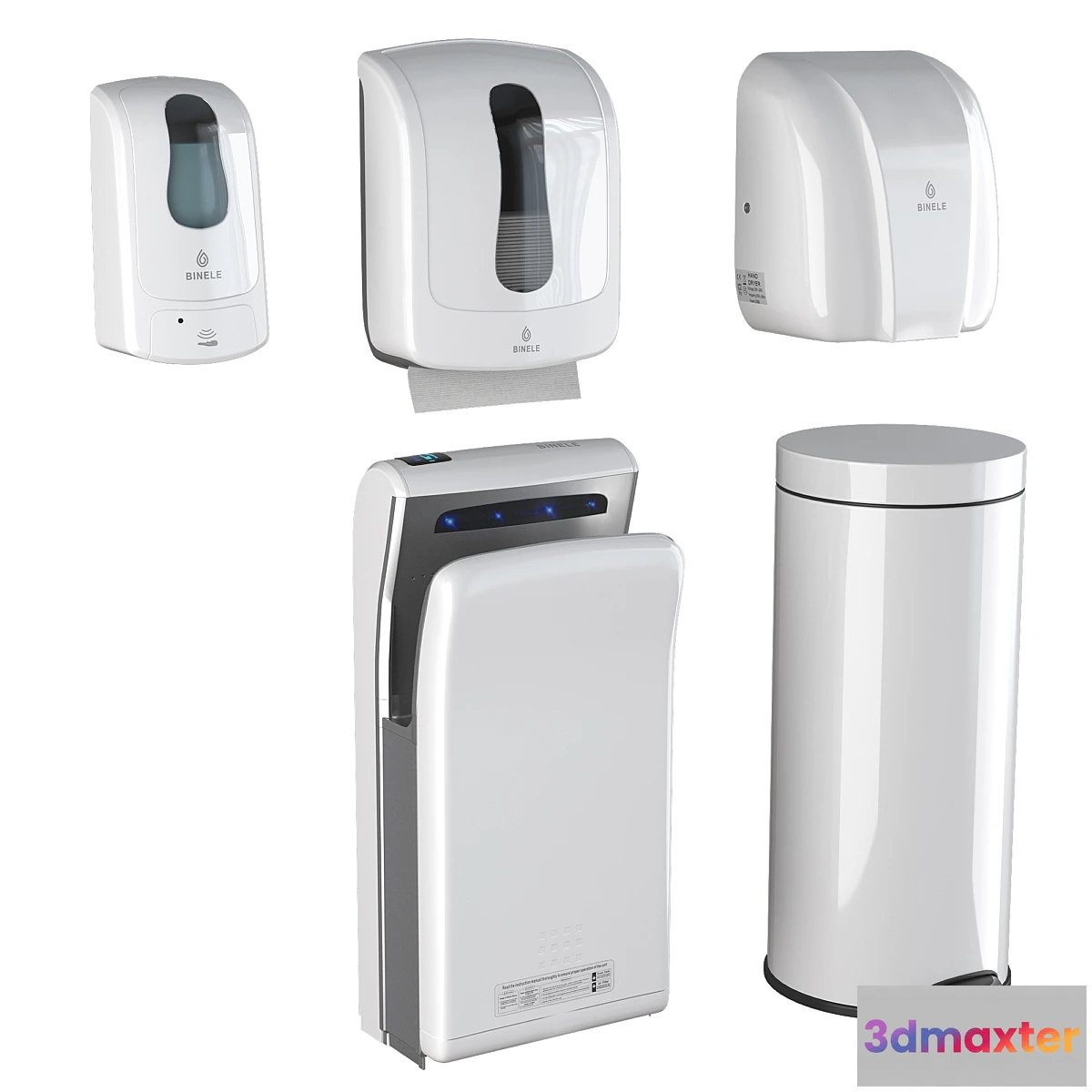 686050 - Binele equipment set (hands white)