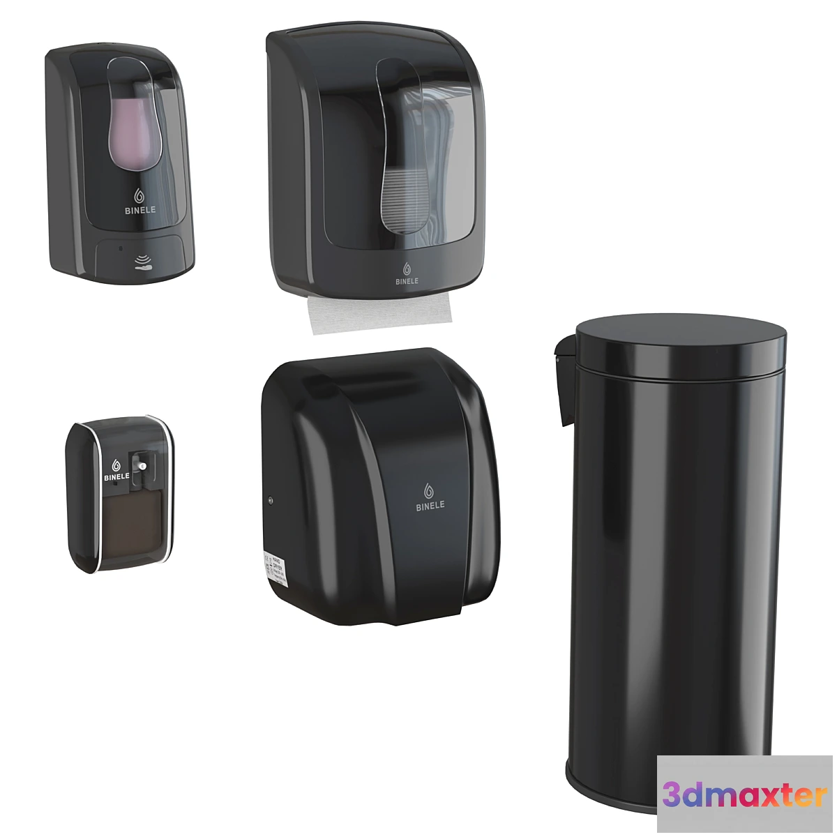 686056 - Binele equipment set (hands black)