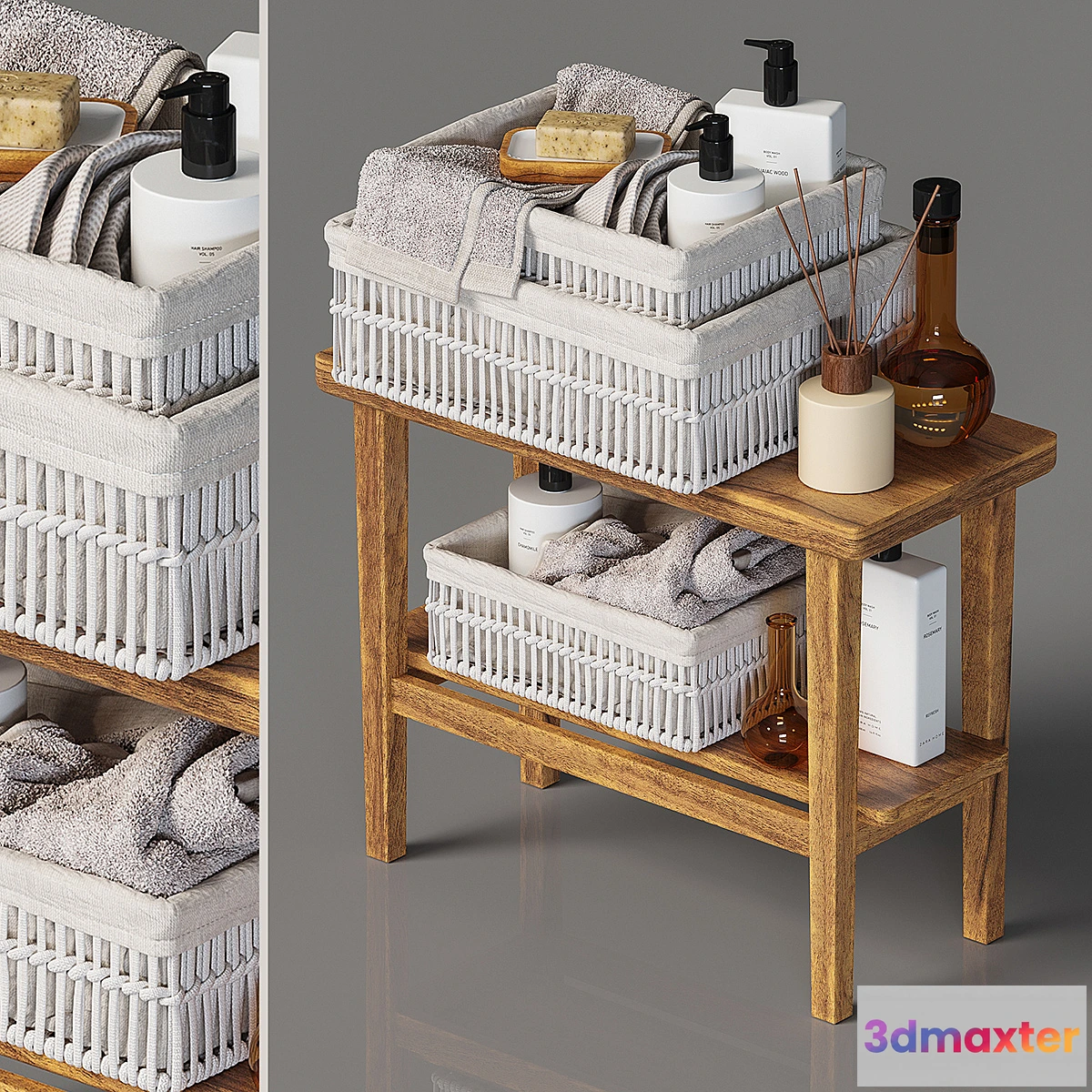 713320 - ZARA HOME Decorative set with baskets - No.2