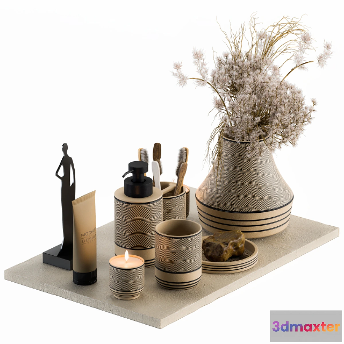 713392 - Bathroom Decor Set 08 - No.2