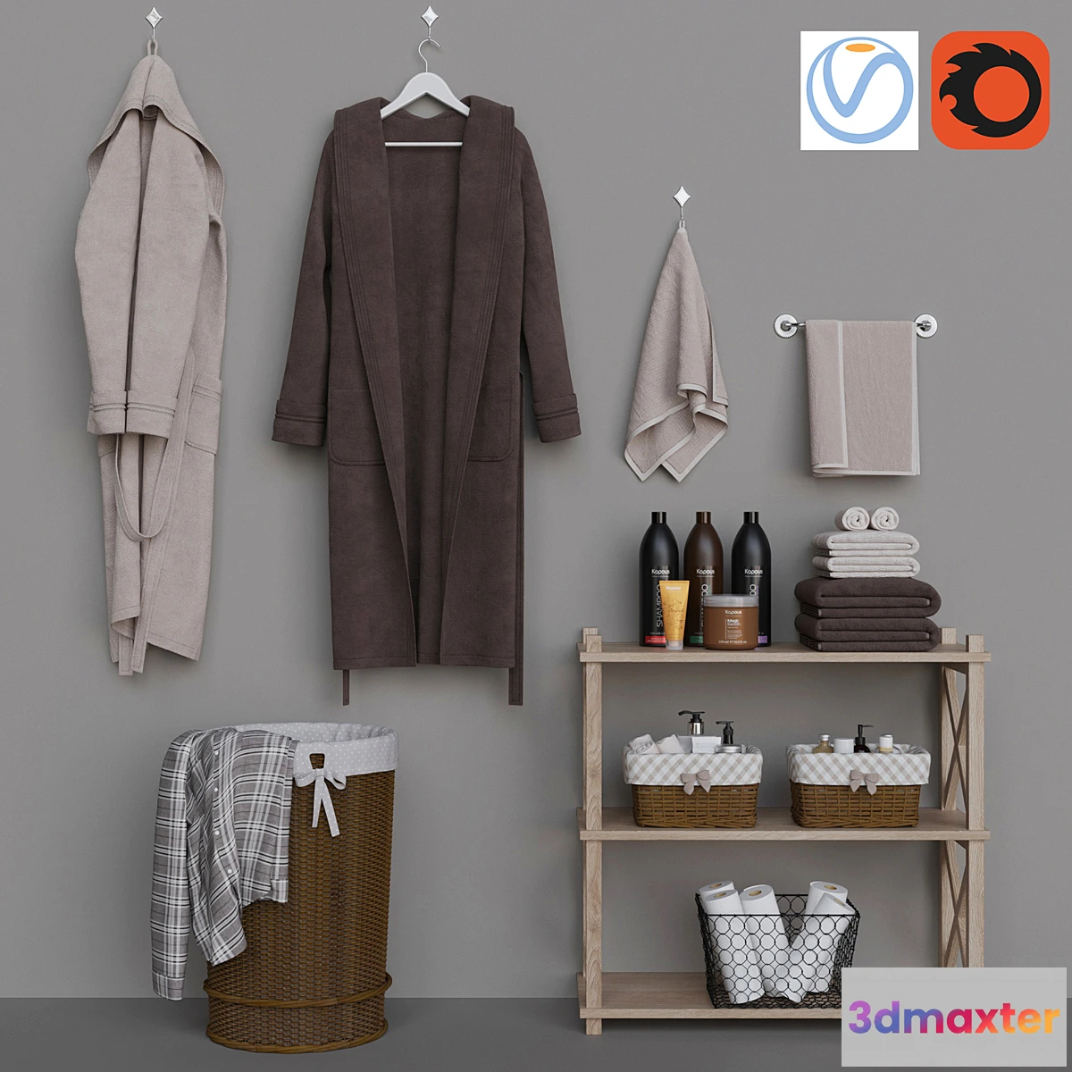 738991 - Decorative bathroom set 2 - No.2