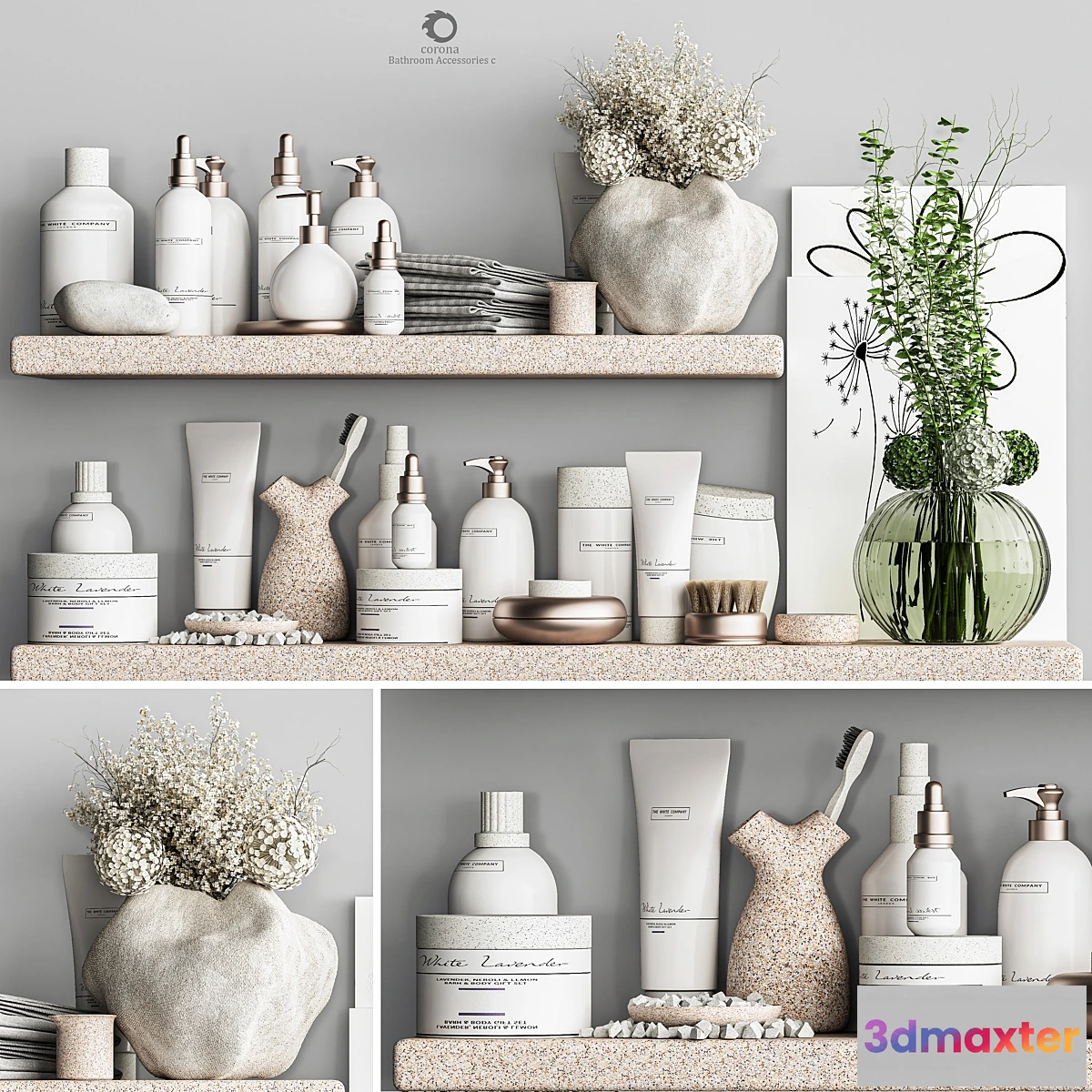 766149 - Bathroom Accessories with Plant C - No.2