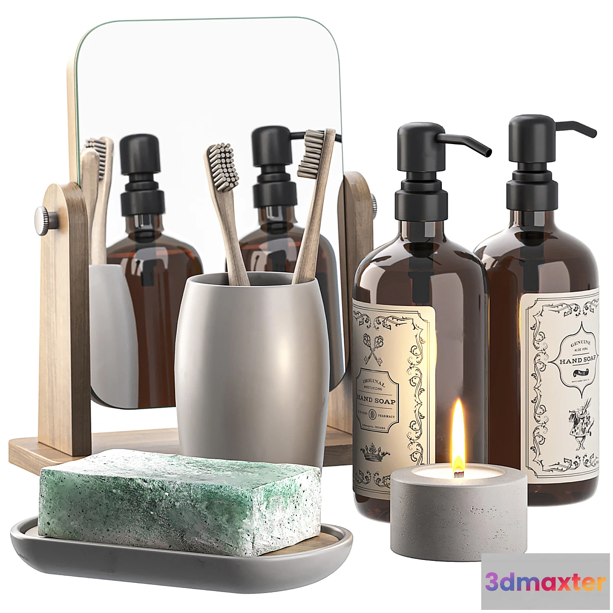 766217 - Decorative bathroom set - No.5