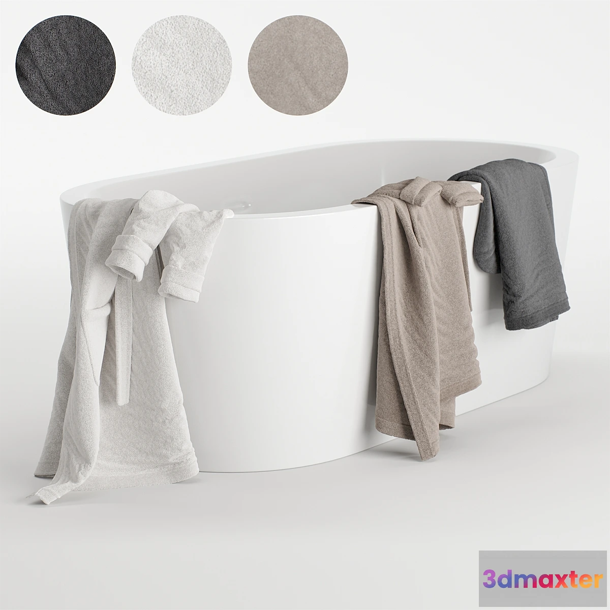 766229 - Bathrobes hanging set 2 - No.2