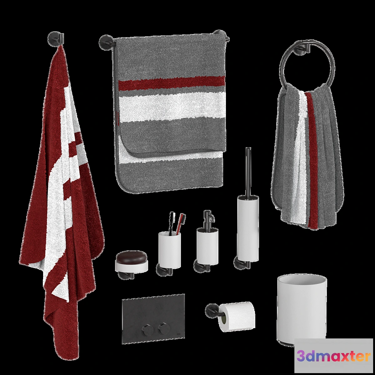 783684 - Gessi Anello bathroom accessory set - No.2