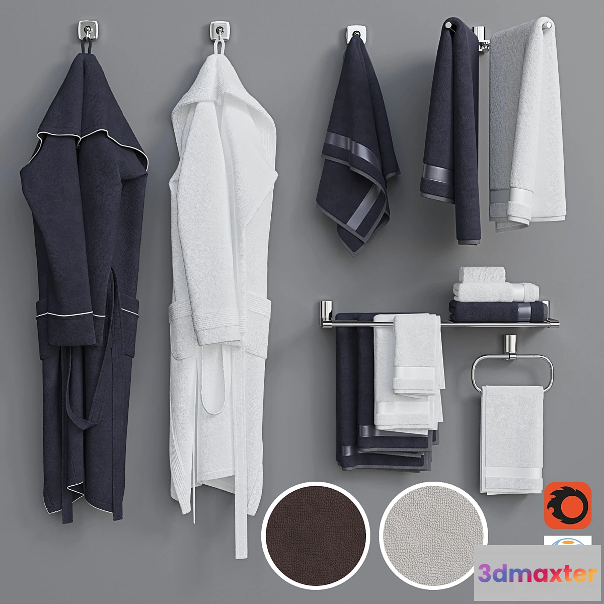 820248 - Bathrobe Set 2 - No.3