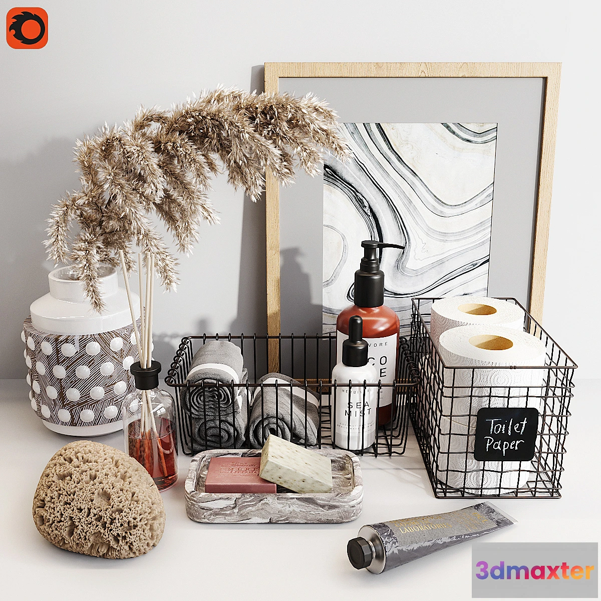 823846 - Decorative set for a bath_4 - No.3