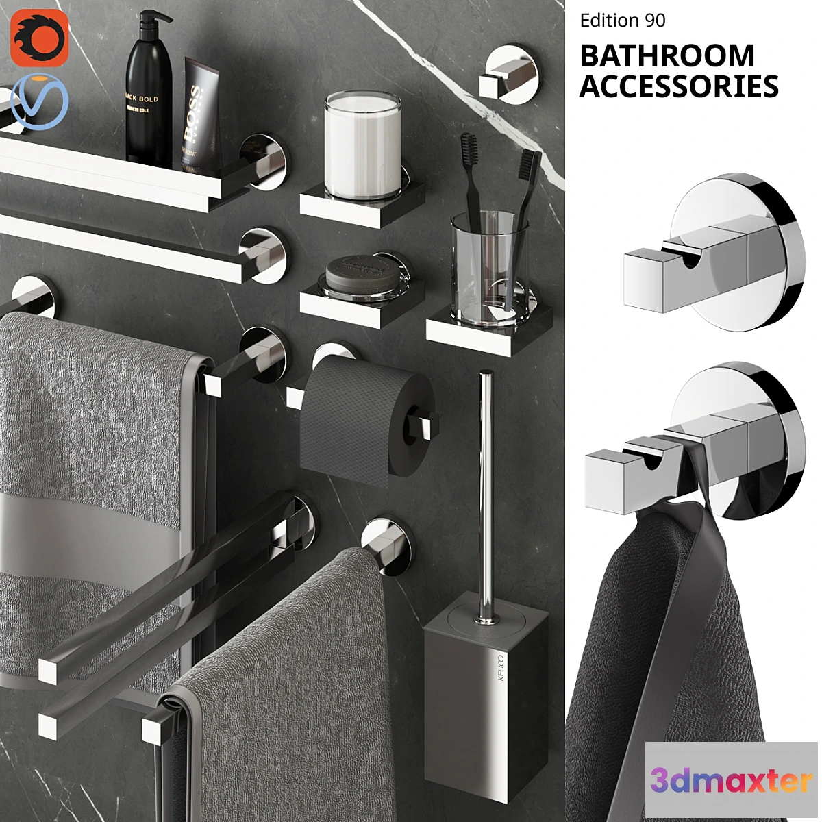 823972 - Keuco Edition 90 bathroom accessories - No.6