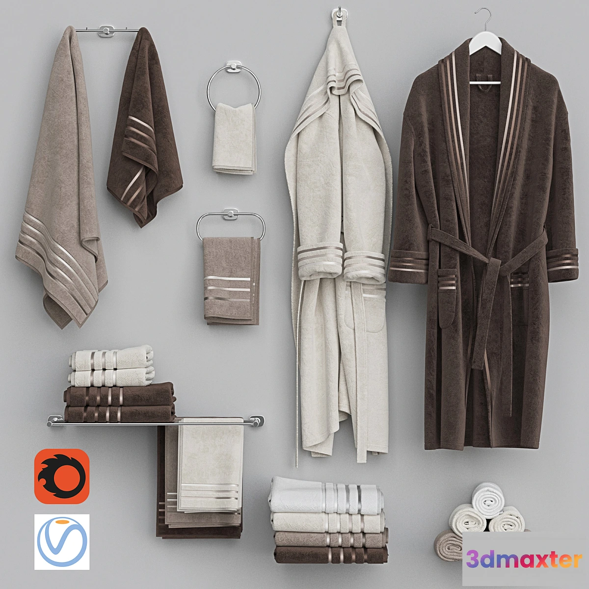 849743 - Bathroom decorative set 13 - No.3