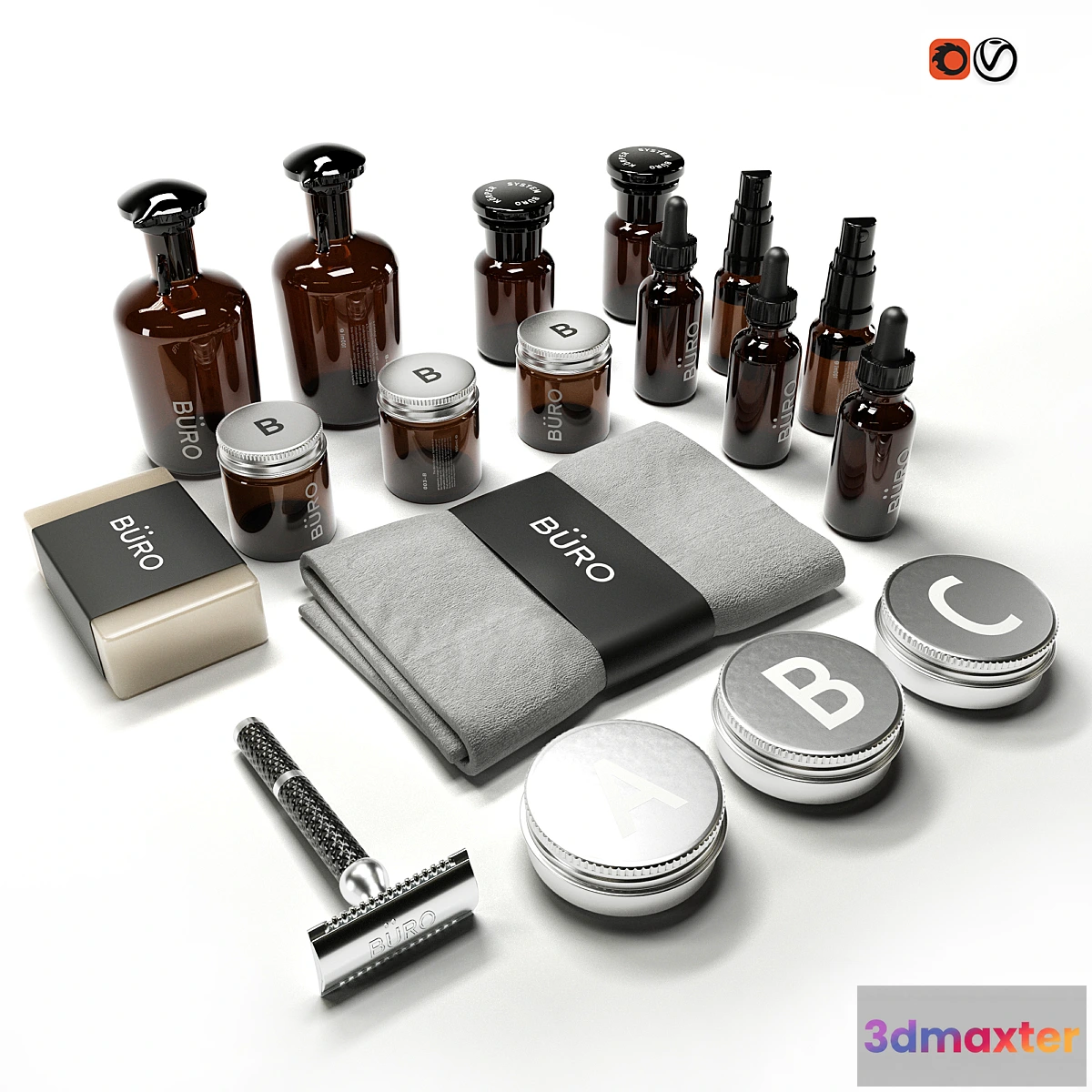 849765 - Decorative set BURO - No.3