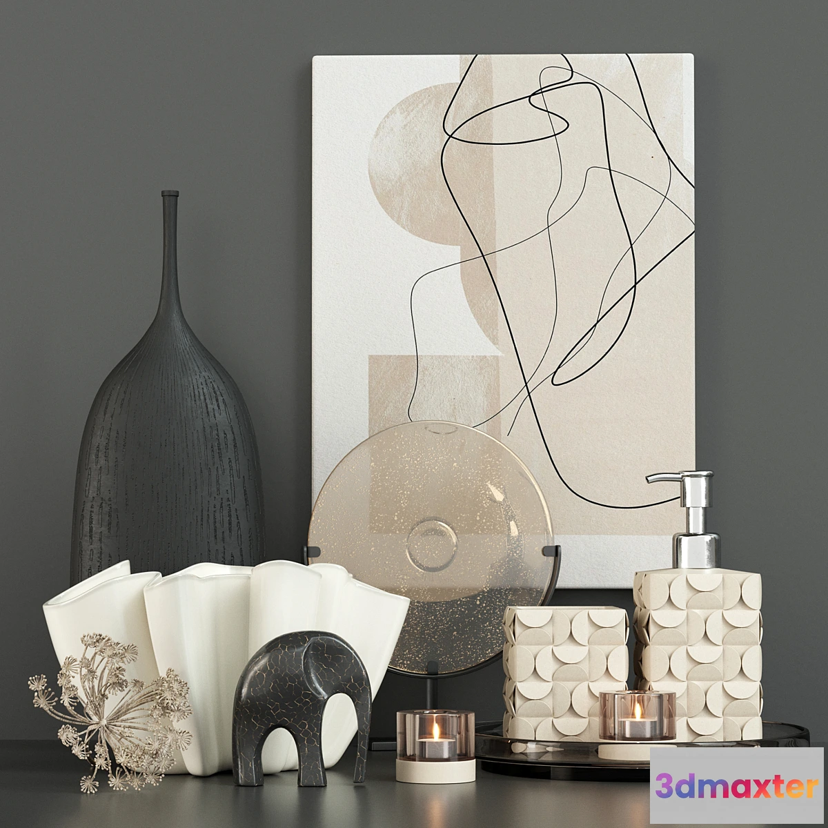 858229 - Bathroom Decor Set - No.18