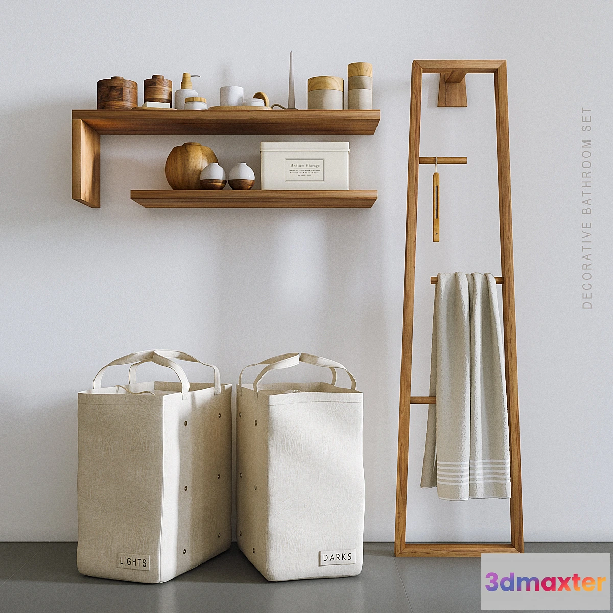 874269 - Decorative set for bathroom # 12 - No.4