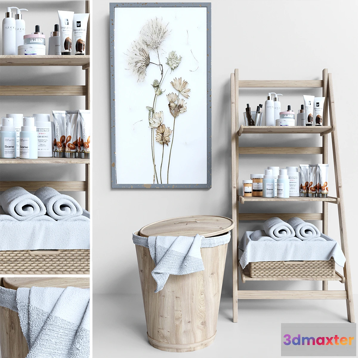 874307 - Collection of bathroom accessories. Cosmetics and Makeup - No.4