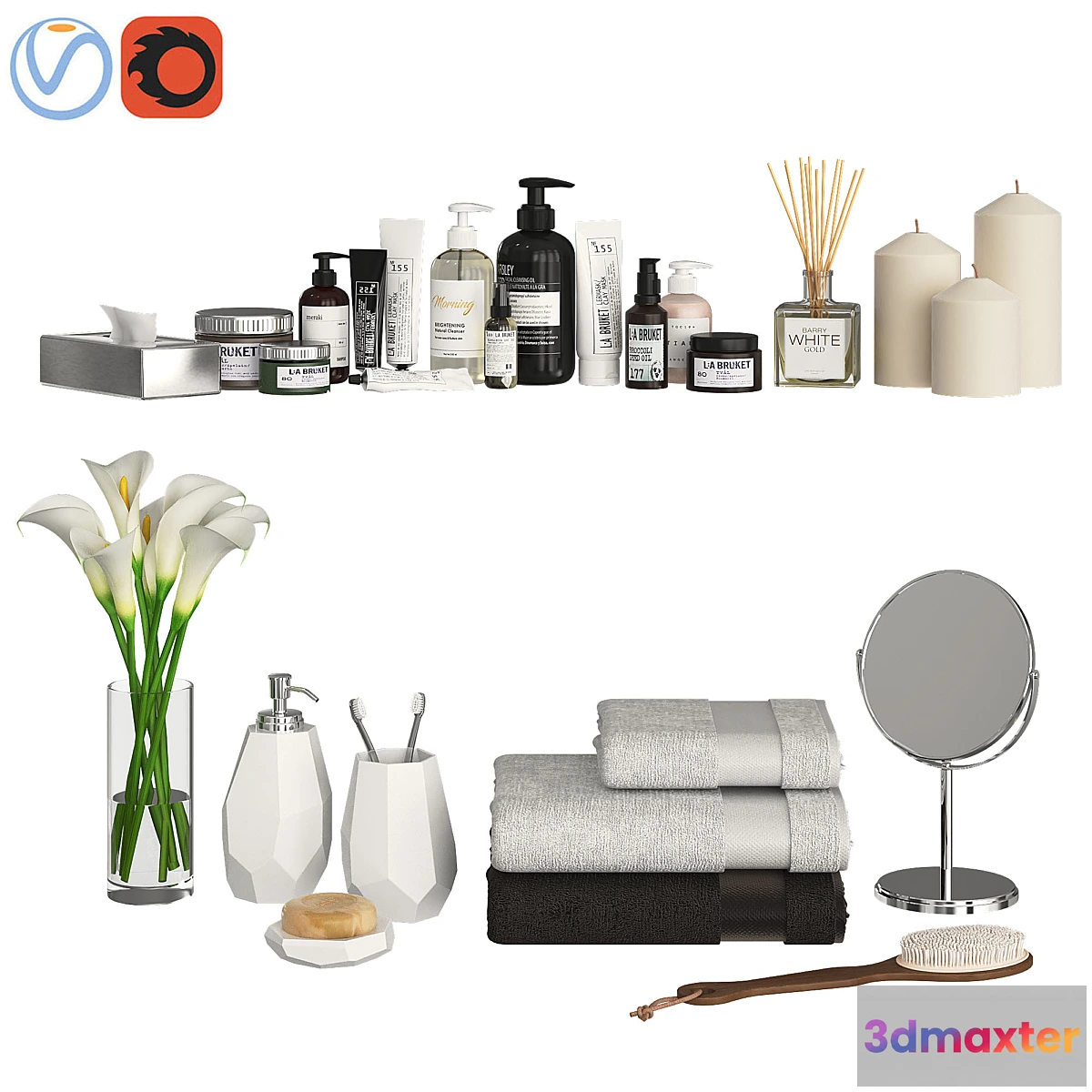 874321 - Bathroom Decor Accessories and Cosmetics - No.4