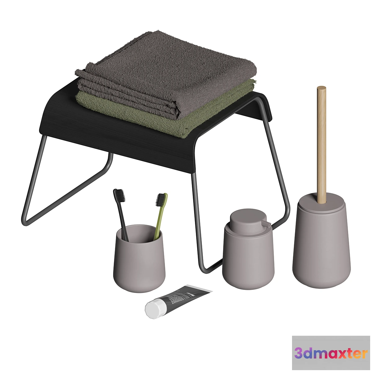 874423 - ZONE DENMARK Bath Set - No.4