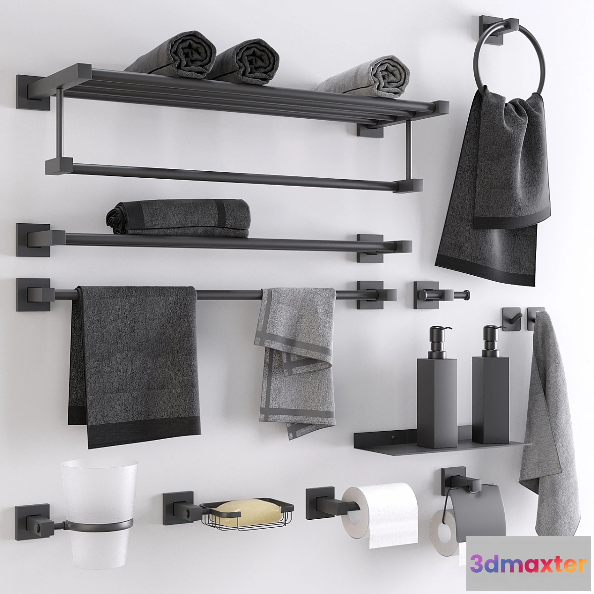 874429 - Decor for bathroom 001 - No.4