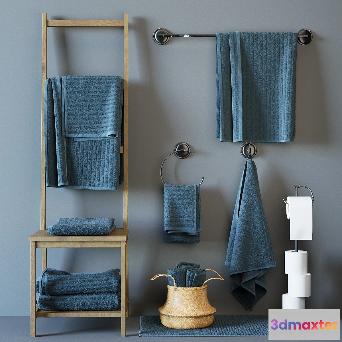 874735 - Vaughn (VÅGSJÖN) Bath towels set 2 - No.4