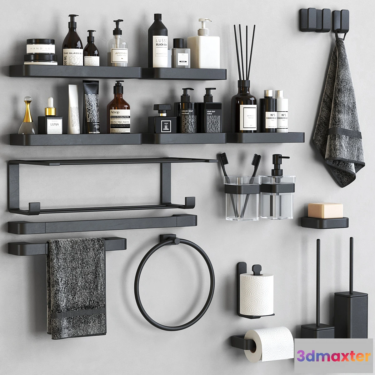 884260 - Outline bathroom accessories - No.4