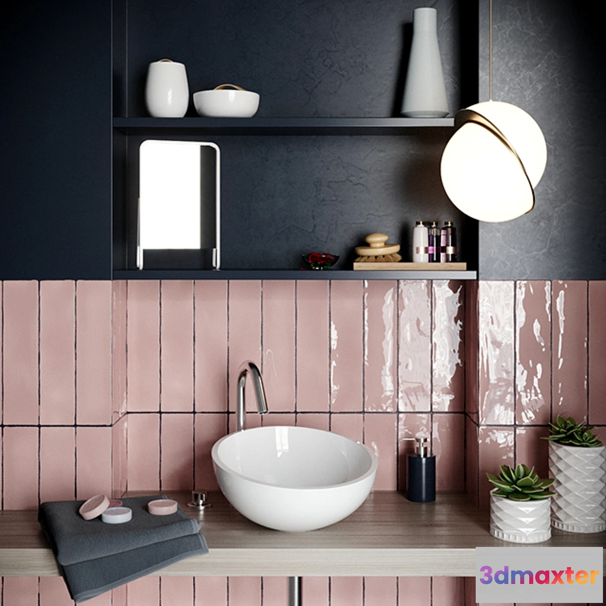 884400 - bath set decoration - No.6