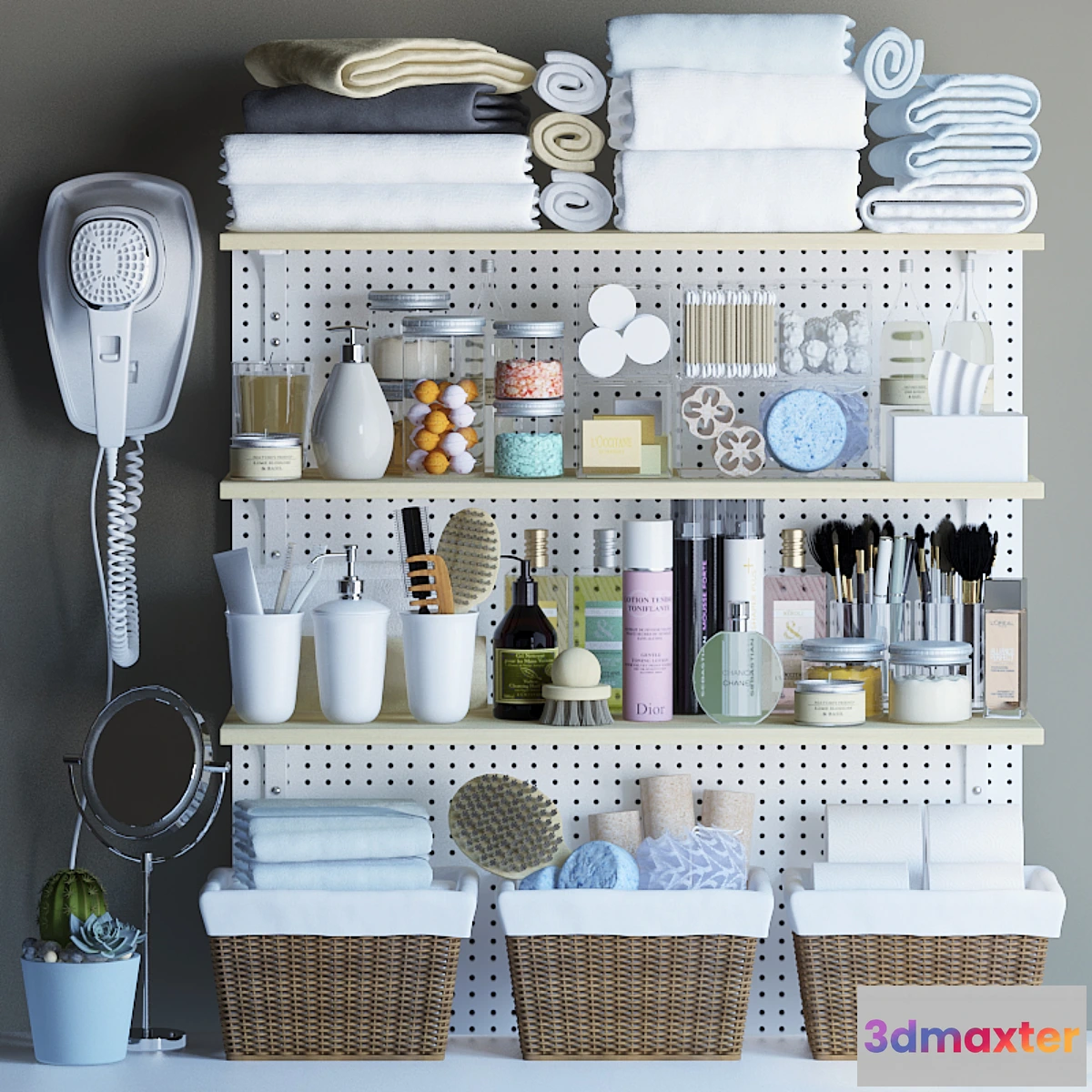 893612 - Shelves for bathroom with decor - No.2