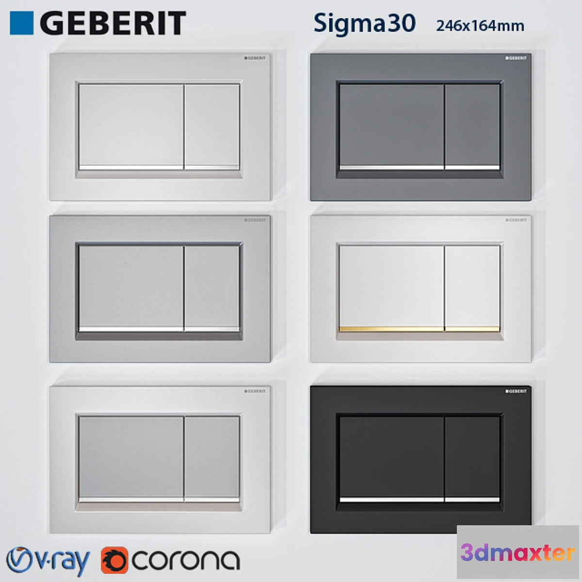 893642 - Geberit Sigma 30 - No.2