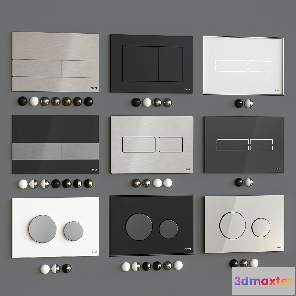 893652 - TECE flush plates