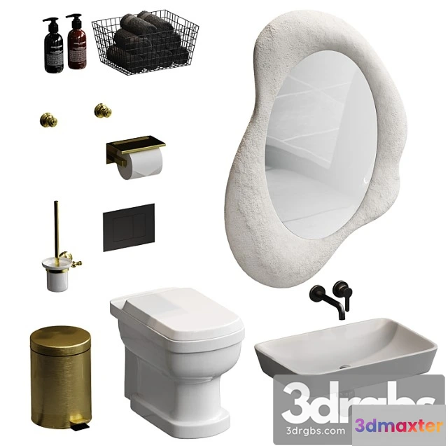 909030 - A Set Of Accessories For The Bathroom