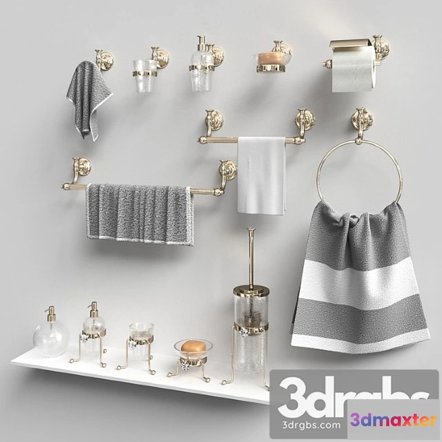 909038 - A Set Of Brilla Gold Gaia Mobili