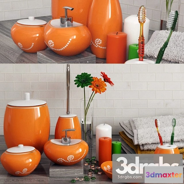 909044 - A Set Of Primanova Maison Orange