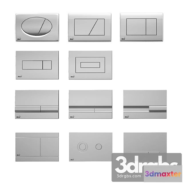 909084 - AlcaPlast Flush Button