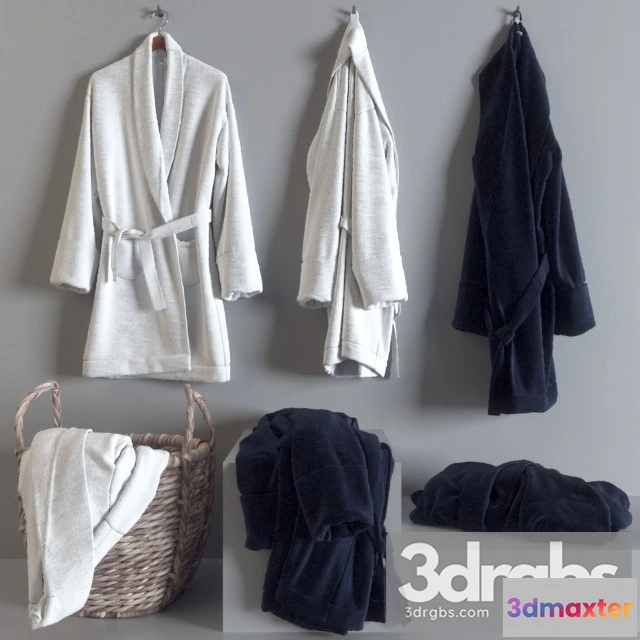 909134 - Bathrobe Clothes