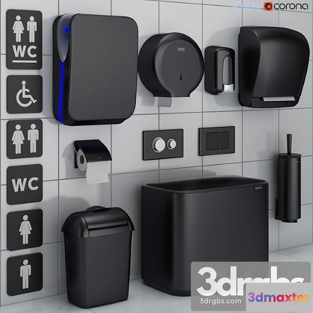 909350 - Bathroom Accessories Chain 72 Black