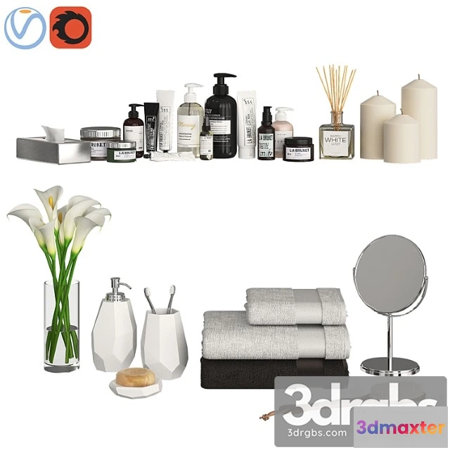 909414 - Bathroom Decor Accessories and Cosmetics