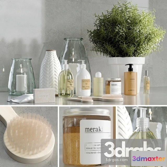 909550 - Bathroom Set Decor 1