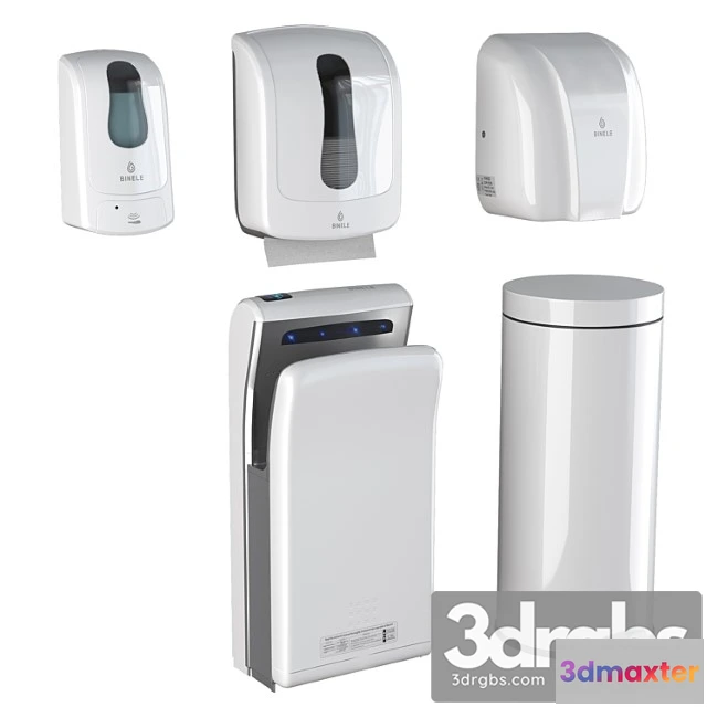 909588 - Binele Equipment Set Hands White