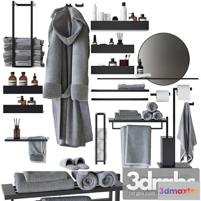 909692 - Decorative Bathroom Set 13 4