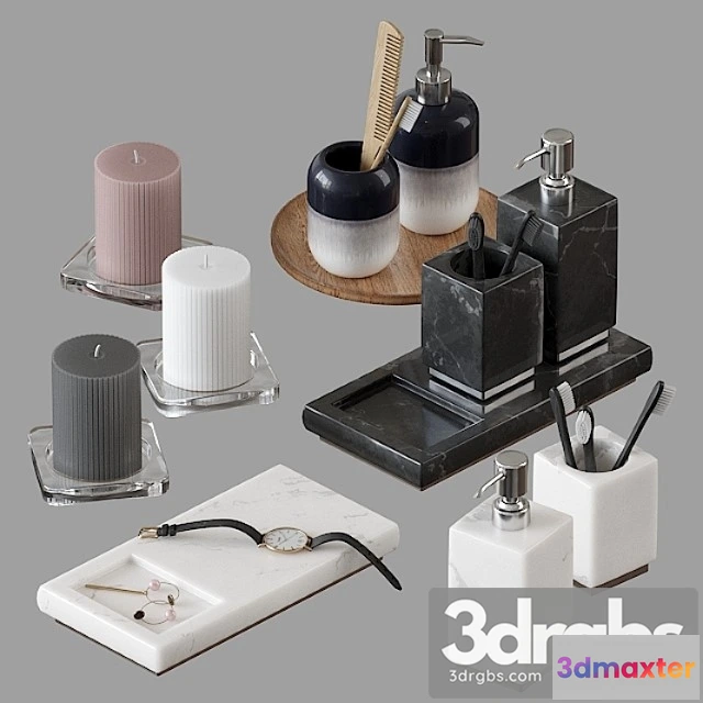 909744 - Decorative Set G M For Bathroom