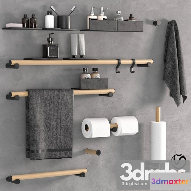 909764 - Dot Line Bathroom Accessories by Agape