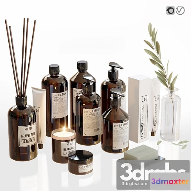 909906 - La Bruket Decor Set For Bathroom