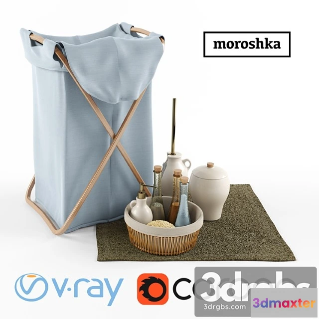 909910 - Laundry Basket and Accessories