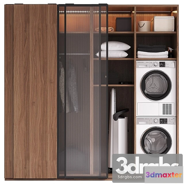 909964 - Laundry Set Fisher Paykel Miele